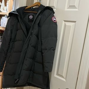 Canada Goose parka with coyote collar